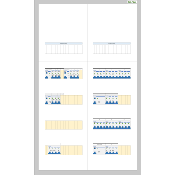 GACIA PRO-K 80A - 3xALS + 9xINS-1N - 2xALS + 8xINS-3N (h=950, b=550, d=160mm)