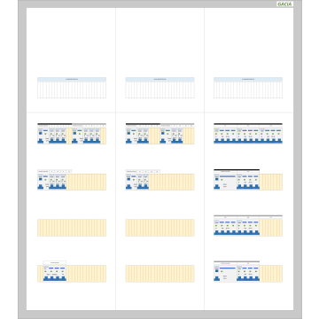 GACIA PRO-K 63A - 6xALS + 15xINS-1N - 2xALS + 7xINS-3N (h=950, b=800, d=160mm)