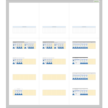 GACIA PRO-K 63A - 6xALS + 18xINS-1N - 2xALS + 6xINS-3N (h=950, b=800, d=160mm)