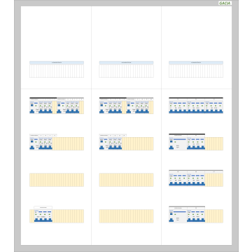 GACIA PRO-K 100A - 6xALS + 18xINS-1N - 2xALS + 7xINS-3N (h=950, b=800, d=160mm)