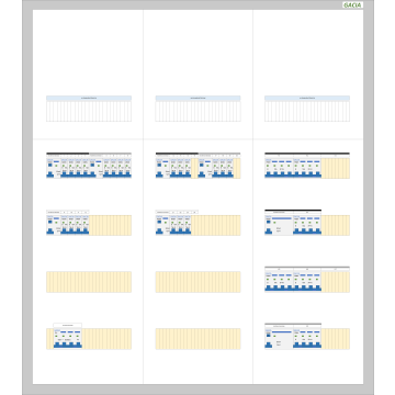 GACIA PRO-K 100A - 6xALS + 21xINS-1N - 2xALS + 6xINS-3N (h=950, b=800, d=160mm)