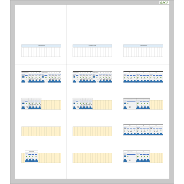GACIA PRO-K 40A - 6xALS + 24xINS-1N - 2xALS + 8xINS-3N (h=950, b=800, d=160mm)