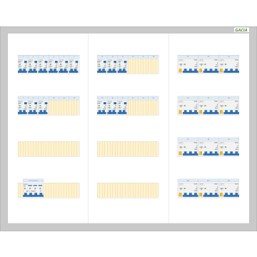 GACIA PRO 80A - 15xALA-1N - 12xALA-3N (h=650, b=800, d=160mm)