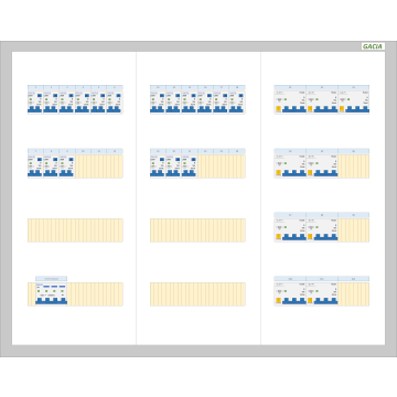 GACIA PRO 80A - 18xALA-1N - 9xALA-3N (h=650, b=800, d=160mm)