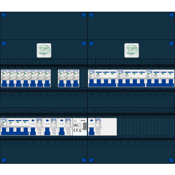 Schotman Elektro B.V. – GACIA GACK –3x ALS 2p, 1x ALS 4p, 10x INS, 3x INS 4p, beltrafo