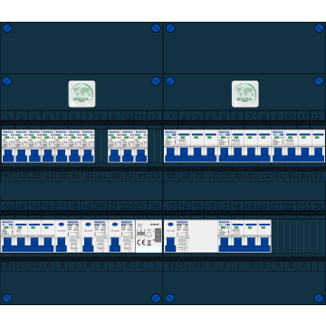 Schotman Elektro B.V. – GACIA GACK –3x ALS 2p, 1x ALS 4p, 10x INS, 3x INS 4p, beltrafo
