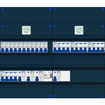Schotman Elektro B.V. – GACIA GACK –3x ALS 2p, 1x ALS 4p, 11x INS, 3x INS 4p, beltrafo