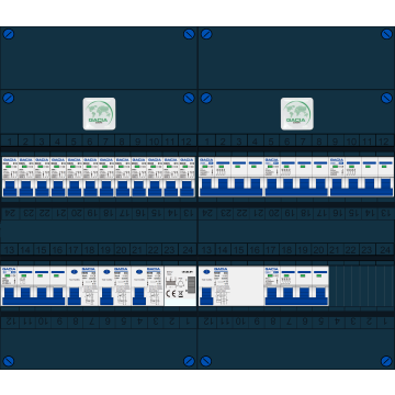 Schotman Elektro B.V. – GACIA GACK –3x ALS 2p, 1x ALS 4p, 12x INS, 3x INS 4p, beltrafo