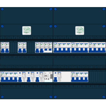  Schotman Elektro B.V. – GACIA GACK –3x ALS 2p, 1x ALS 4p, 6x INS, 3x INS 4p, kookgroep, beltrafo