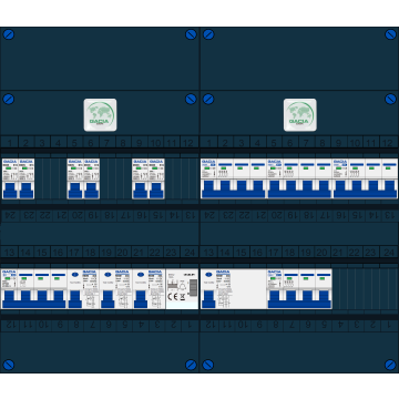 Schotman Elektro B.V. – GACIA GACK –3x ALS 2p, 1x ALS 4p, 6x INS, 3x INS 4p, beltrafo