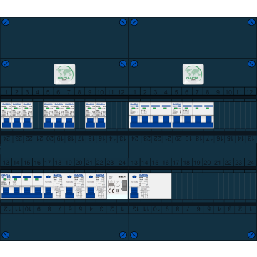 Schotman Elektro B.V. – GACIA GACK –3x ALS 2p, 1x ALS 4p, 8x INS, 2x INS 4p, beltrafo