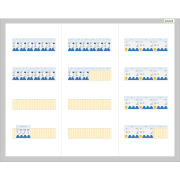 GACIA PRO 80A - 21xALA-1N - 11xALA-3N (h=650, b=800, d=160mm)