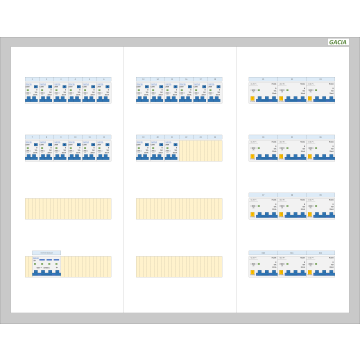 GACIA PRO 80A - 21xALA-1N - 12xALA-3N (h=650, b=800, d=160mm)