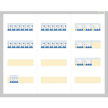GACIA PRO 40A - 24xALA-1N - 7xALA-3N (h=650, b=800, d=160mm)
