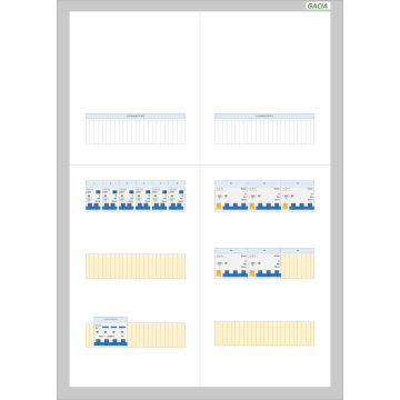 GACIA PRO-K 80A - 6xALA-1N - 5xALA-3N (h=800, b=550, d=160mm)