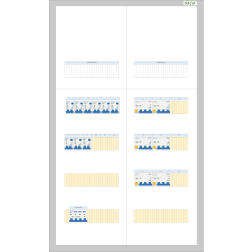GACIA PRO-K 100A - 9xALA-1N - 6xALA-3N (h=950, b=550, d=160mm)