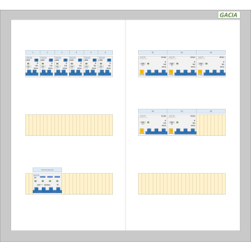 GACIA PRO 100A - 6xALA-1N - 5xALA-3N (h=500, b=550, d=160mm)