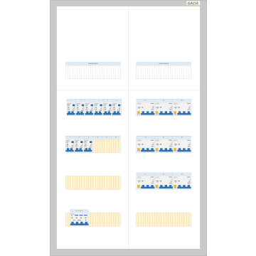 GACIA PRO-K 125A - 9xALA-1N - 9xALA-3N (h=950, b=550, d=160mm)