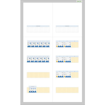 GACIA PRO-K 40A - 12xALA-1N - 6xALA-3N (h=950, b=550, d=160mm)