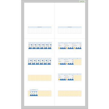 GACIA PRO-K 40A - 12xALA-1N - 7xALA-3N (h=950, b=550, d=160mm)