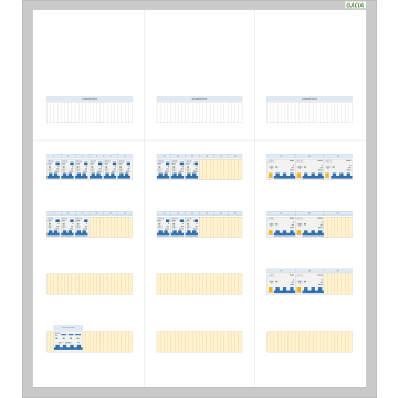 GACIA PRO-K 100A - 15xALA-1N - 7xALA-3N (h=950, b=800, d=160mm)