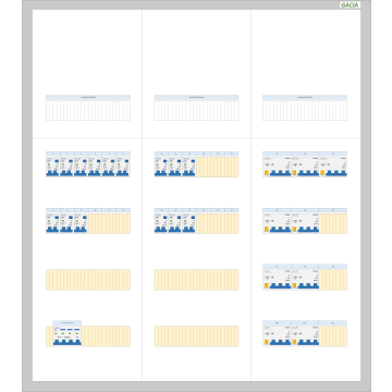 GACIA PRO-K 125A - 15xALA-1N - 9xALA-3N (h=950, b=800, d=160mm)