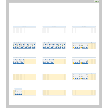GACIA PRO-K 125A - 18xALA-1N - 6xALA-3N (h=950, b=800, d=160mm)