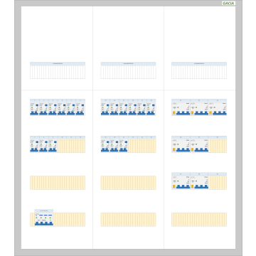 GACIA PRO-K 100A - 18xALA-1N - 7xALA-3N (h=950, b=800, d=160mm)