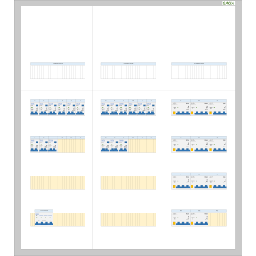GACIA PRO-K 125A - 18xALA-1N - 11xALA-3N (h=950, b=800, d=160mm)