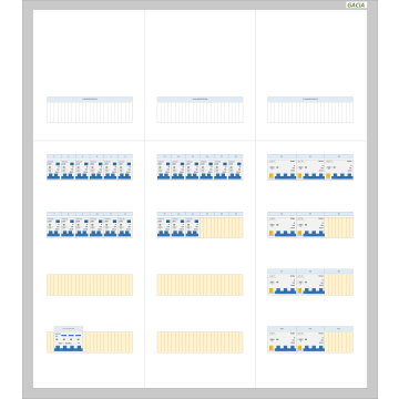 GACIA PRO-K 40A - 21xALA-1N - 9xALA-3N (h=950, b=800, d=160mm)