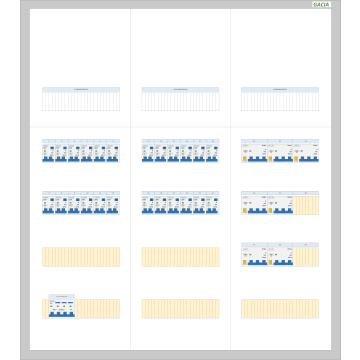 GACIA PRO-K 40A - 24xALA-1N - 8xALA-3N (h=950, b=800, d=160mm)