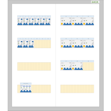 GACIA PRO 40A - 9xALA-1N - 8xALA-3N (h=650, b=550, d=160mm)