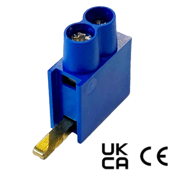 Schotman Elektro B.V. - SEP DTL-B - 2x10mm2 aansluitklem, blauw, pin