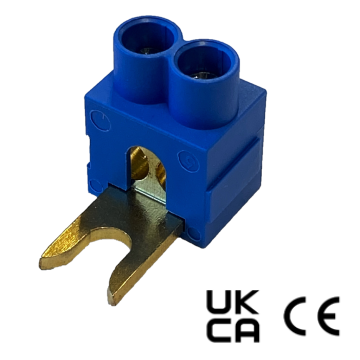 SEP FT2-25-FB aansluitklem, blauw, VORK 2x25mm2