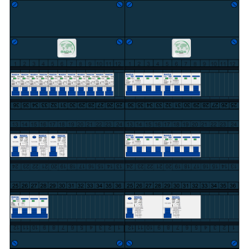 Schotman Elektro B.V. – GACIA GACK –3x ALS 2p, 2x ALS 4p, 11x INS, 4x INS 4p