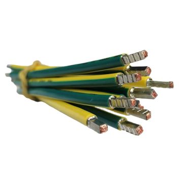 Schotman Elektro B.V. - SEP bedrading geel-groen 2.5mm2 l=350mm