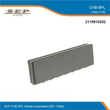 SEP UniBox CHB-BPL - inzetstuk blind