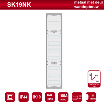 Schotman Elektro B.V. - SEP PRO SK19NK - 84 modulen met klemmenveld