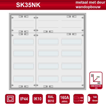Schotman Elektro B.V. - SEP PRO SK35NK - 144 modulen met klemmenveld