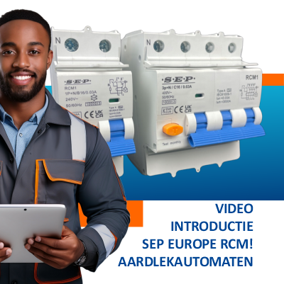 SEP Europe RCM1 – 10kA aardlekautomaat