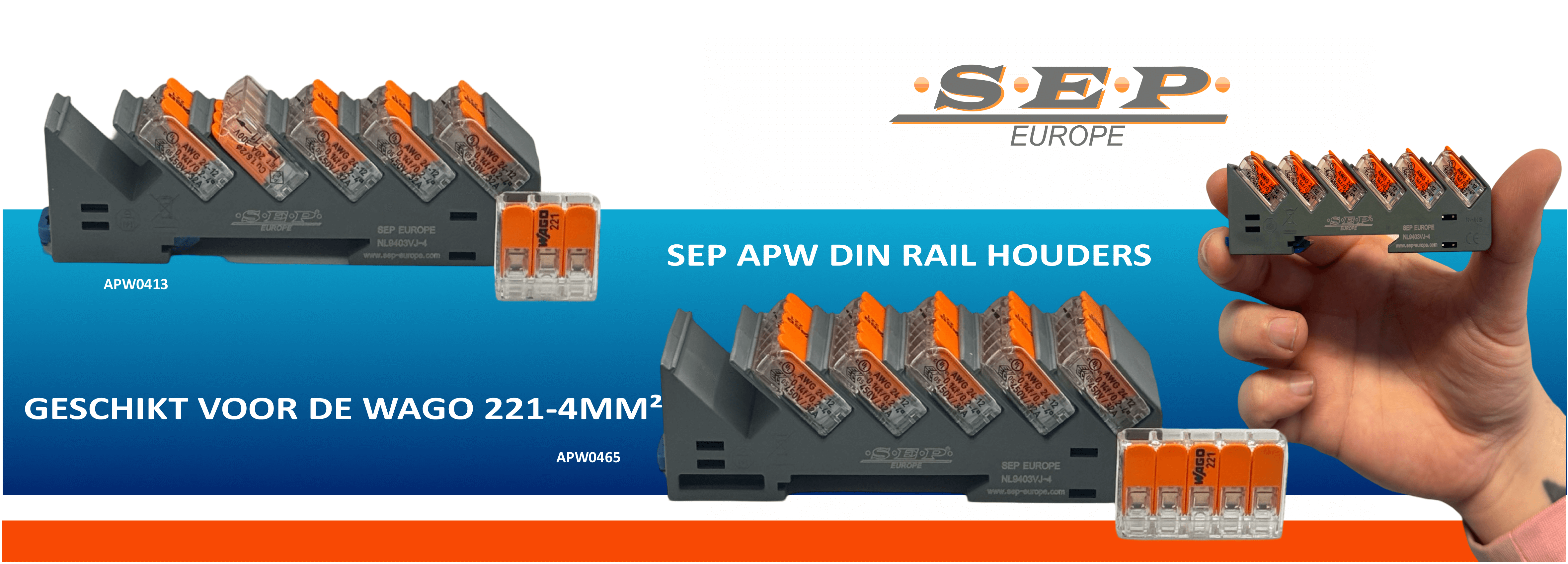 Schotman Elektro BV - APW DIN-rail houders
